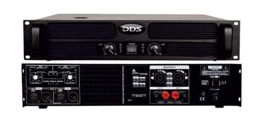 DDS D-4000 2 Ohm 2x1200W/4 ohm Power Anfi