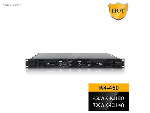 Sinbosen K4-450 Professional Amplifier 4 Kanal 2800 Watt