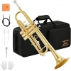 Eastar ETR-380 Standard Si Bemol Trompet (Golden)