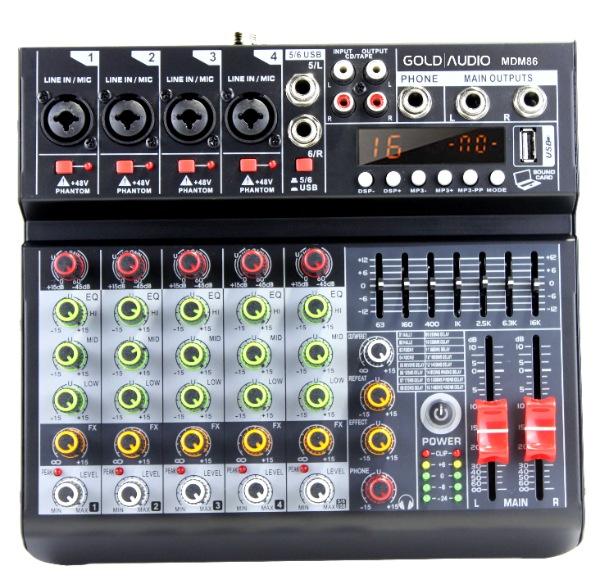 gold audio mdm 86