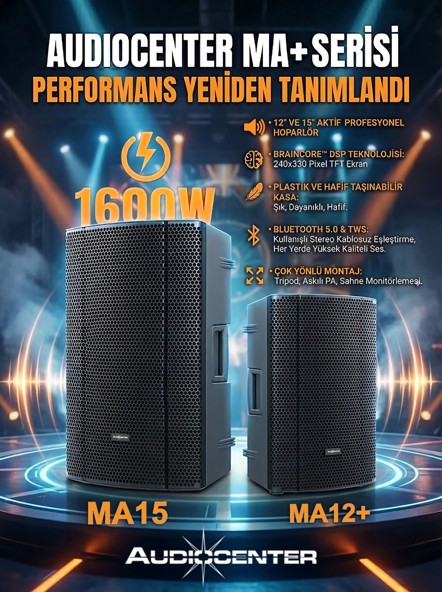 AUDIOCENTER MA15+ 15