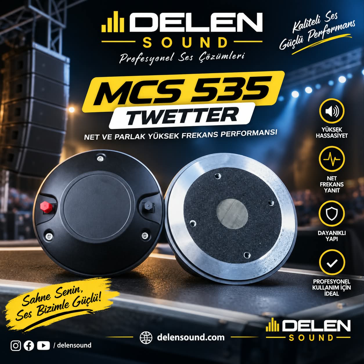MCS 535 Tweeter