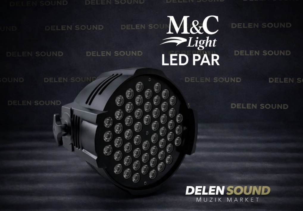 M&C  54X3 WATT METAL KASA LED PAR