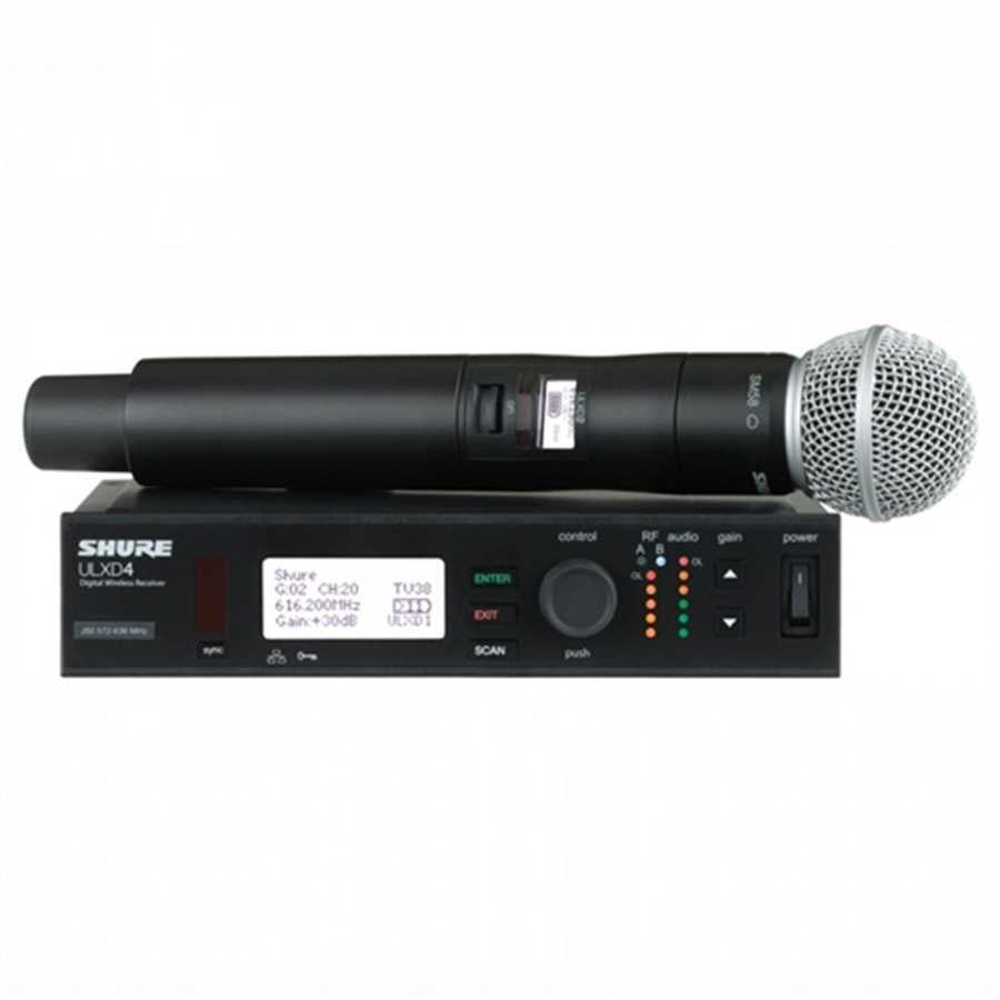 Shure ULXD24E/SM58 Kablosuz Telsiz El Mikrofonu